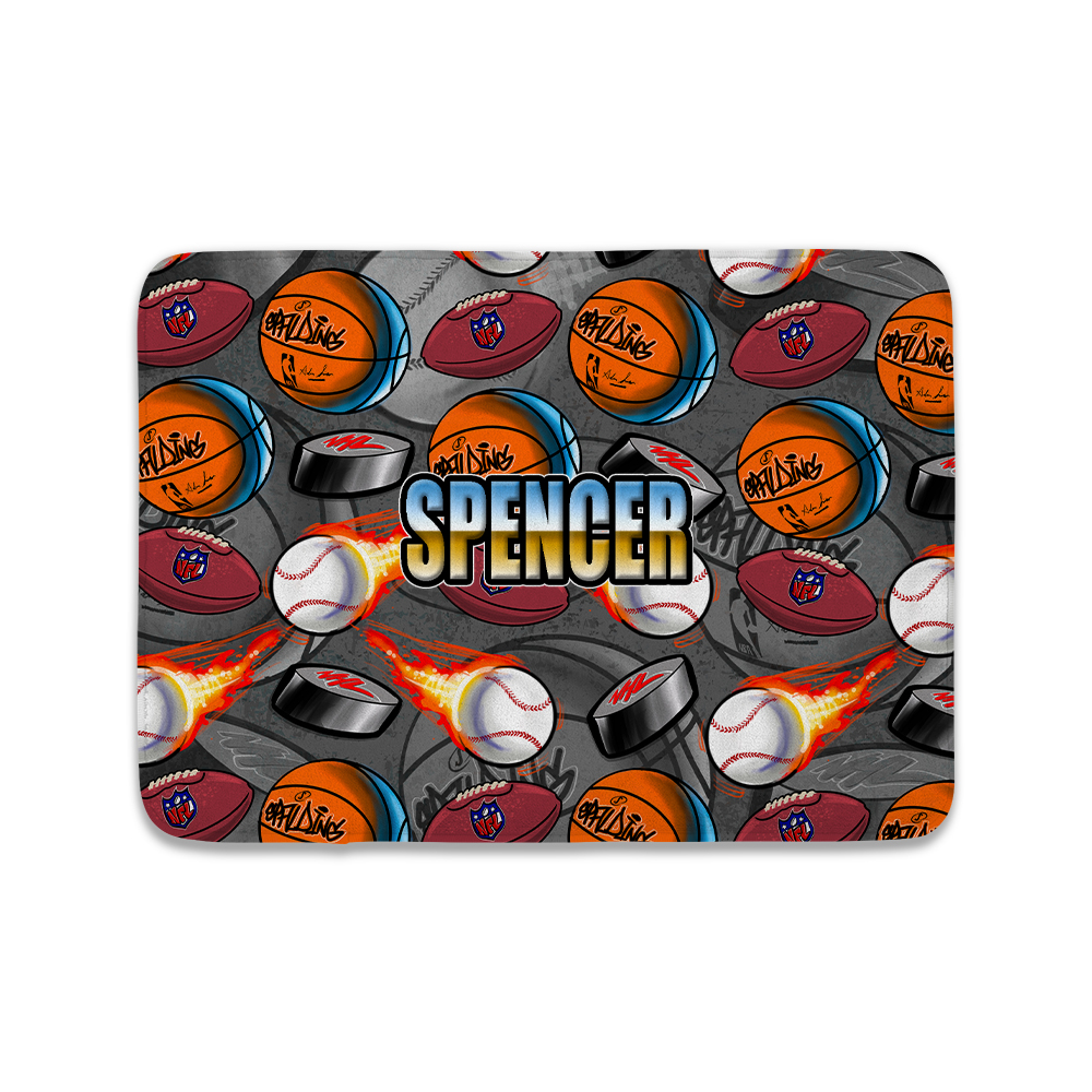 PERSONALIZED FLOOR MAT-ALL SPORTS